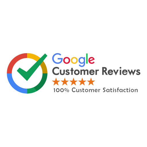 Google Customer Reviews — 100% Customer Satisfaction