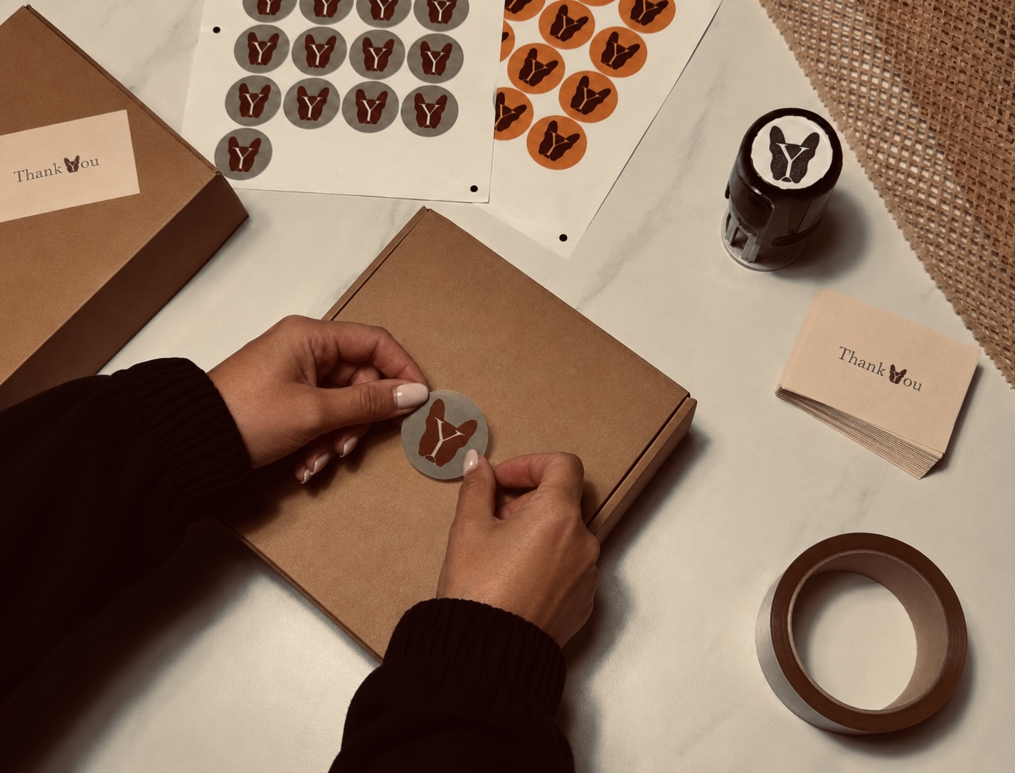 PUPPIFY Team Schweiz: Vorbereitung des Welcome-Kits für die Familie